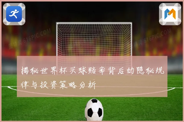 揭秘世界杯买球赔率背后的隐秘规律与投资策略分析