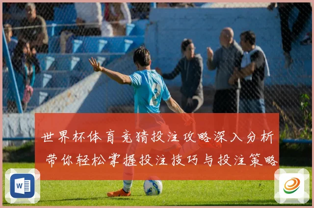 世界杯体育竞猜投注攻略深入分析 带你轻松掌握投注技巧与投注策略